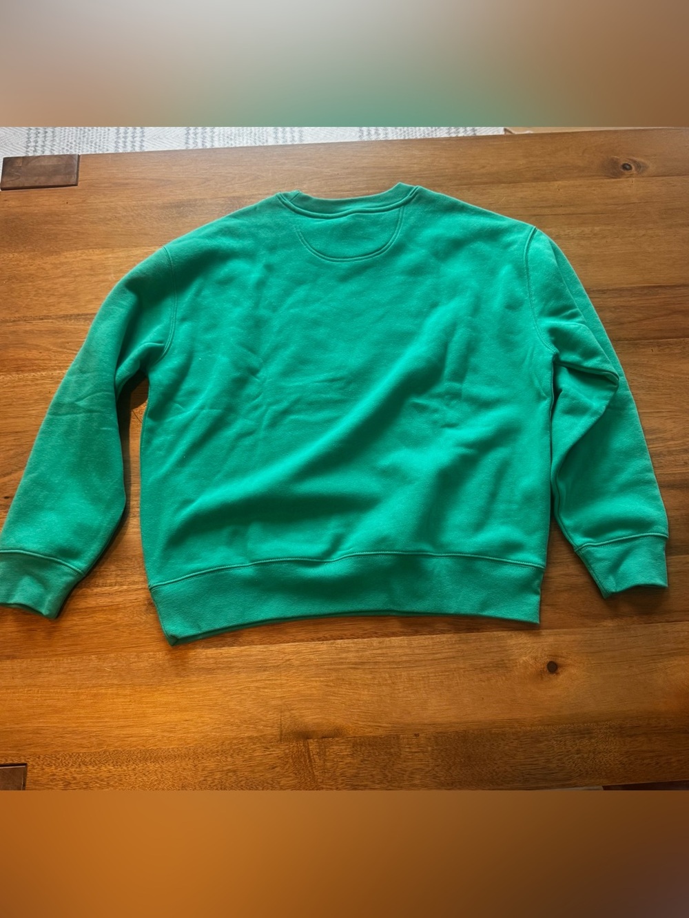 Esprit Green Crewneck Sweatshirt with White Logo - Picture 5 of 5